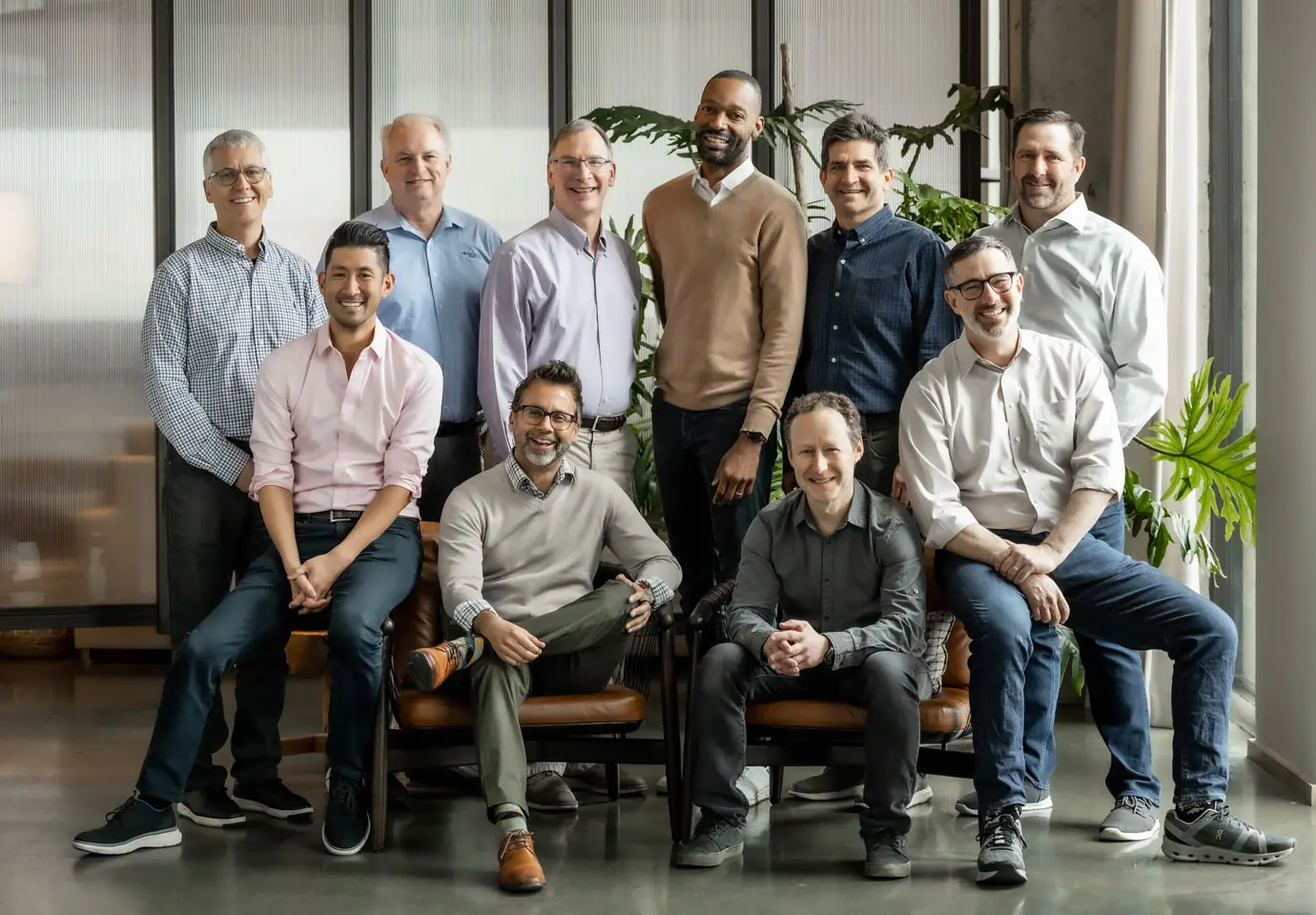 Brillion Leadership posing for a group photo.